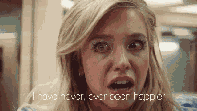 I Have Never Ever Been Happier Cassie Howard GIF