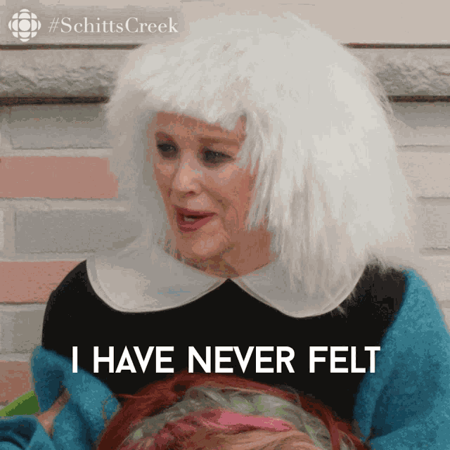 I Have Never Felt More Lucid Moira Rose GIF