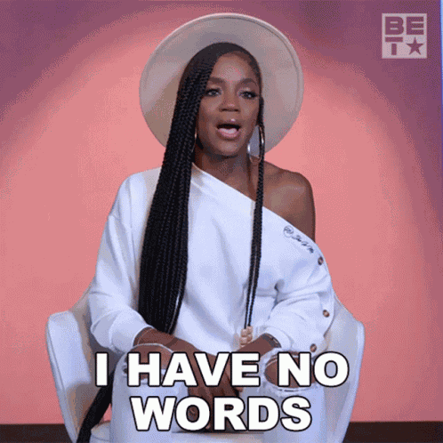 I Have No Words The Encore GIF