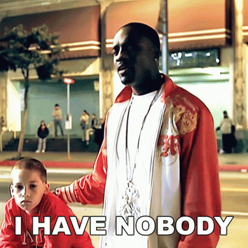 I Have Nobody Akon GIF
