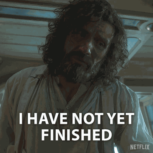I Have Not Yet Finished Victor Frankenstein GIF