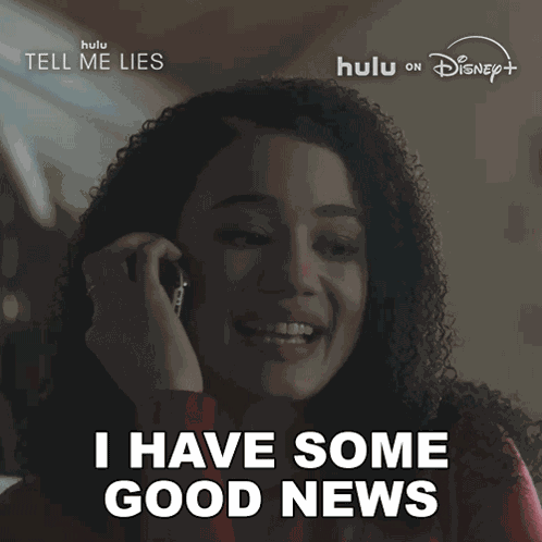 I Have Some Good News Diana GIF