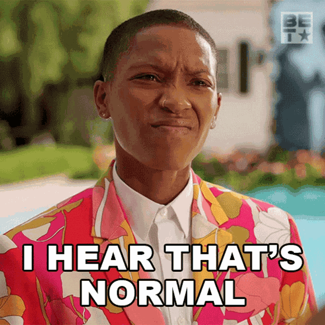 I Hear Thats Normal Hattie GIF