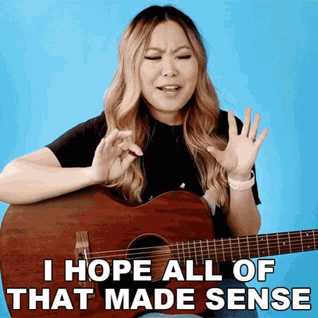 I Hope All Of That Made Sense Ellen Chang GIF