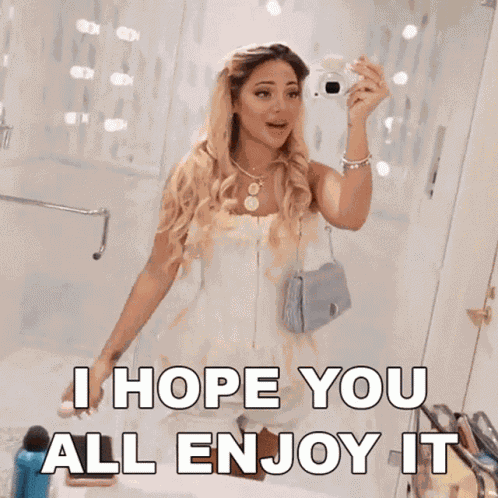 I Hope You All Enjoy It Gabriella Demartino GIF
