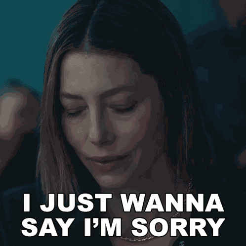 I Just Wanna Say I'M Sorry Chloe Taylor GIF