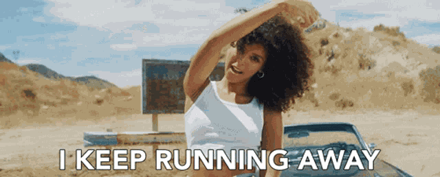I Keep Running Away Arlissa GIF