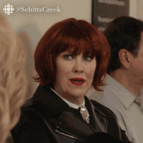 I Know Right Moira Rose GIF