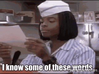 I Know Some Of These Words Mhmm GIF