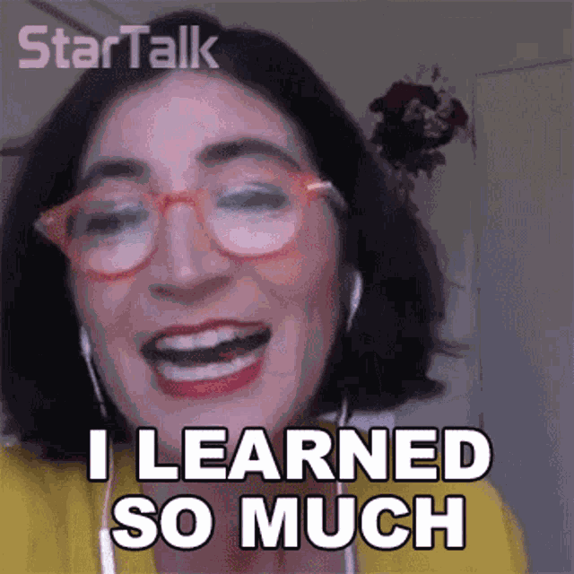 I Learned So Much Negin Farsad GIF