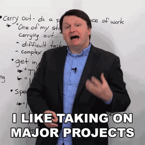 I Like Taking On Major Project Alex GIF