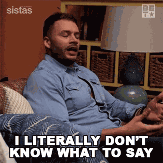I Literally Dont Know What To Say Preston Horace GIF