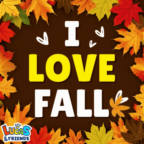 I Love Fall Autumn GIF