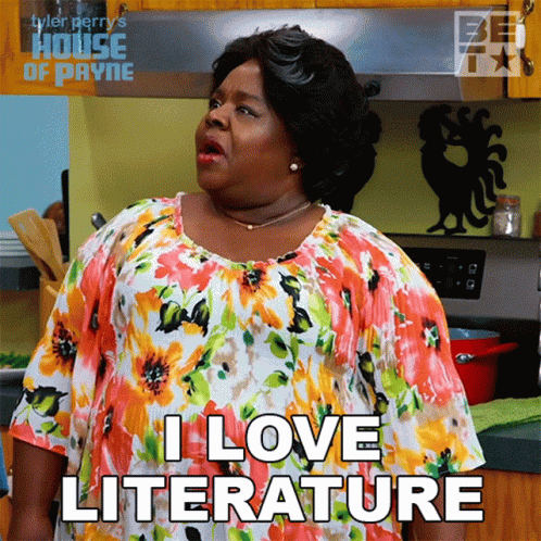 I Love Literature Ella Payne GIF