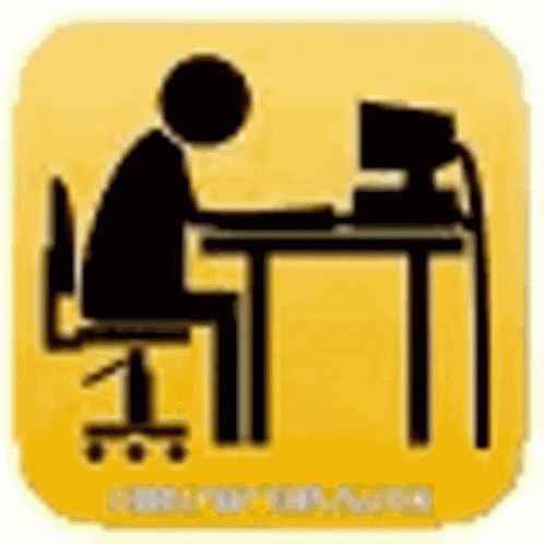 I Love My Job Bang Head On Desk GIF