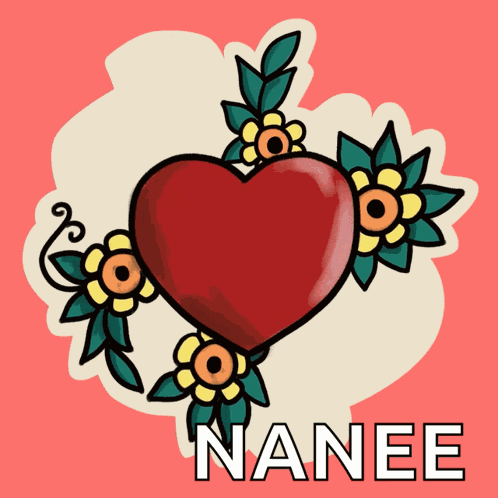 I Love My Nanna And I Vote Love GIF