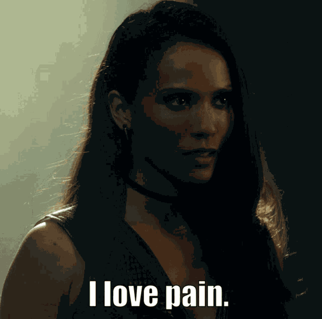 I Love Pain Mazikeen Smith GIF