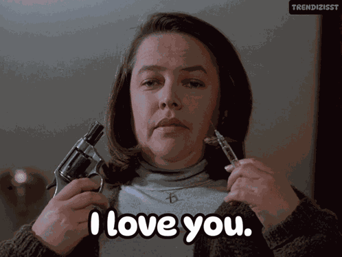 I Love You Gun GIF