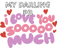 I Love You I Love You So Much Sticker