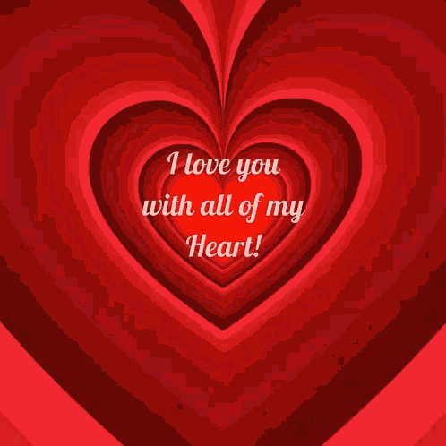 I Love You I Love You With All Of My Heart GIF
