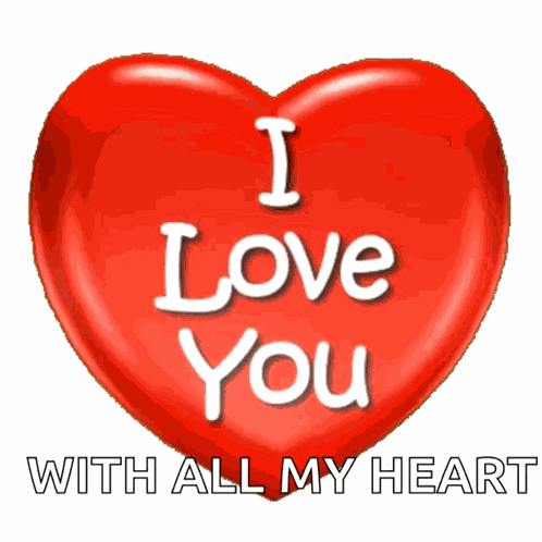 I Love You Love Heart GIF