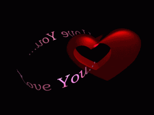 I Love You Red Heart GIF