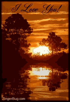 I Love You Sunrise GIF