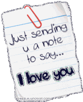 I Love You Sticker