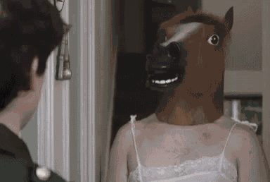 I Loveit Horse Head GIF