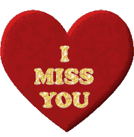 I Miss You Sticker