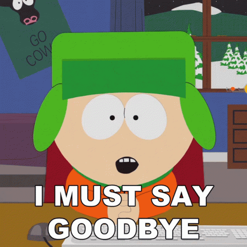 I Must Say Goodbye Kyle Broflovski GIF