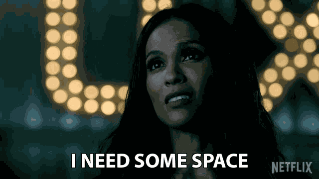 I Need Some Space Lesley Ann Brandt GIF