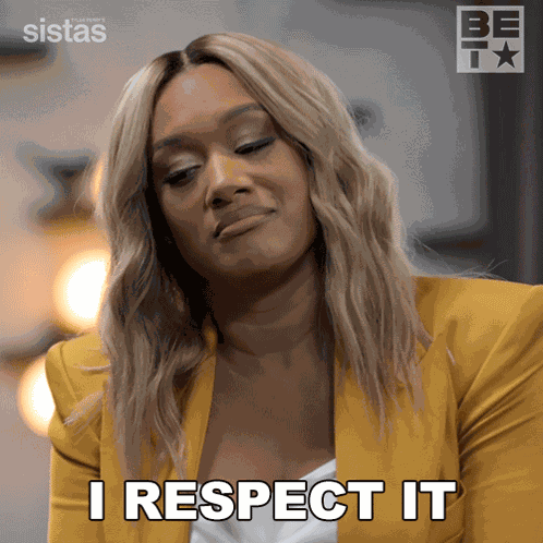 I Respect It Fatima GIF