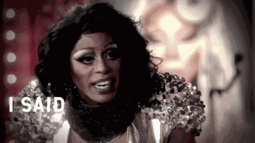 I Said What I Said Tamisha Iman GIF