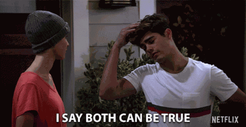 I Say Both Can Be True Isabel May GIF