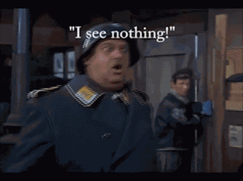 I See Nothing GIF