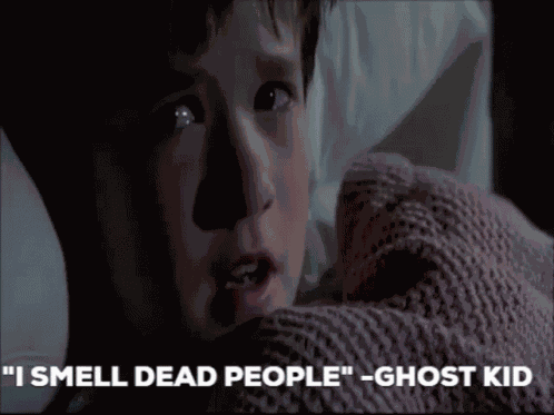 I Smell Dead People Ghost Kid GIF