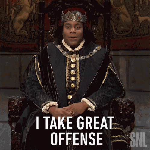 I Take Great Offense Kenan Thompson GIF