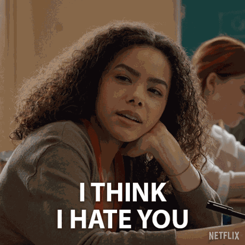I Think I Hate You Ginny Miller GIF