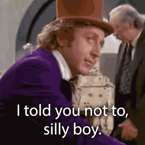 I Told You I Told You Not To GIF