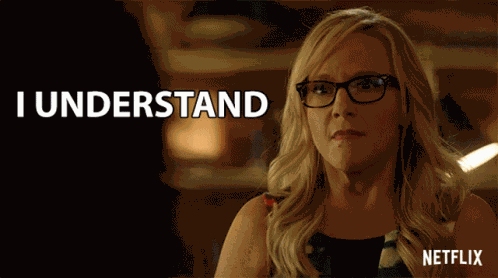 I Understand Lesley Ann Brandt GIF