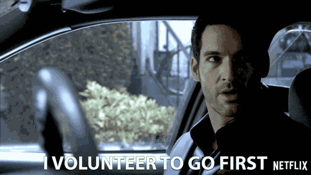 I Volunteer To Go First Ill Go GIF
