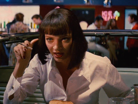 I Wanna Dance Pulp Fiction GIF