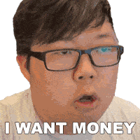 I Want Money Sungwon Cho Sticker