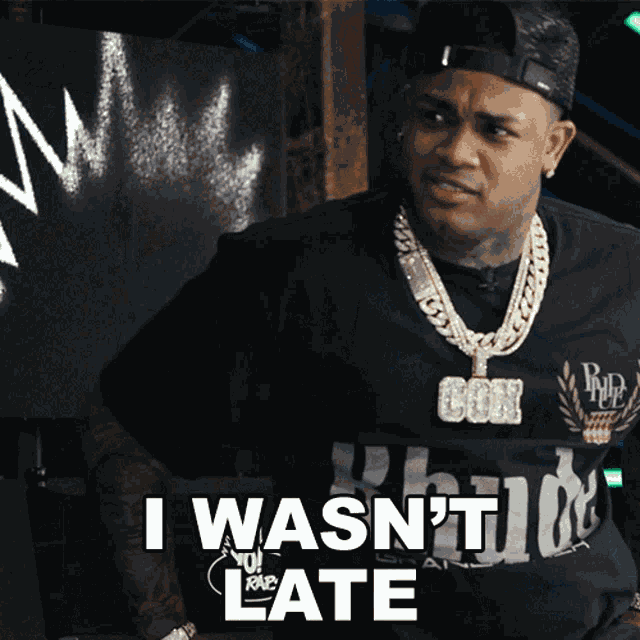 I Wasnt Late Conceited GIF