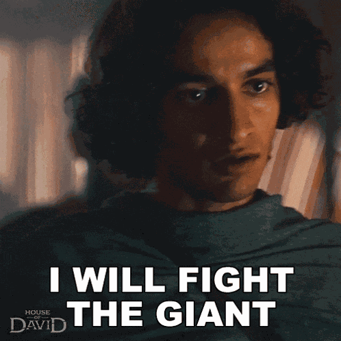 I Will Fight The Giant David GIF