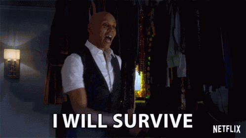 I Will Survive Robert Lee GIF