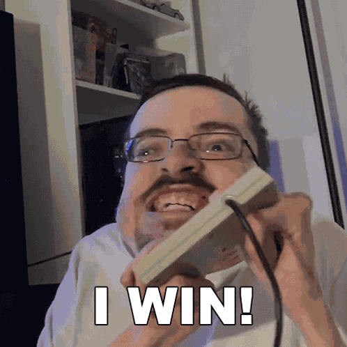I Win Ricky Berwick GIF