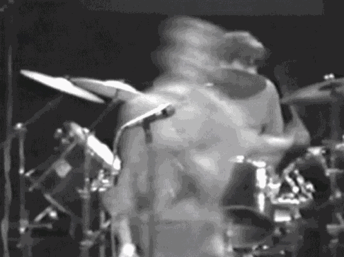 Ian Curtis Blurry GIF