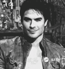 Ian Somerhalder Smiling GIF